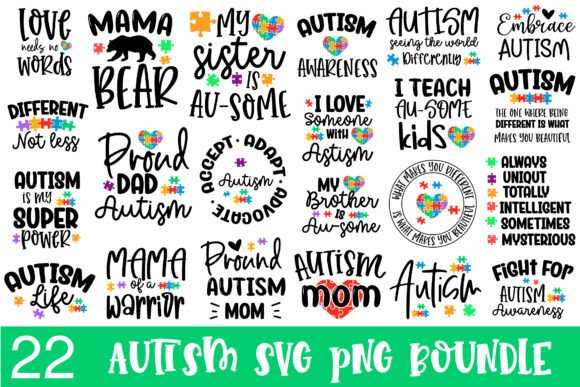 Autism Awareness SVG Bundle Review