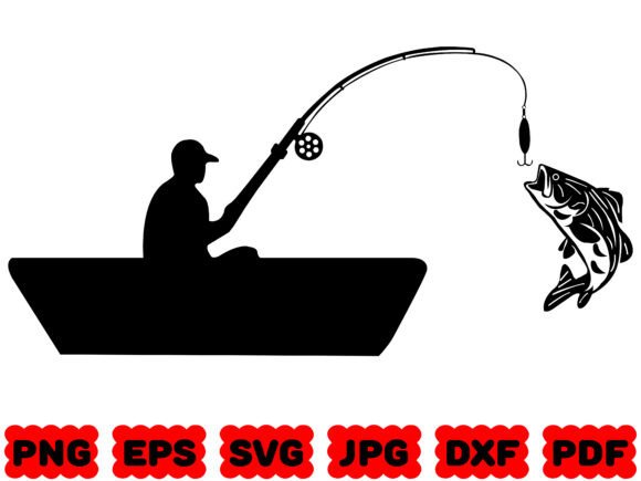 Fishing Boat SVG Fishing SVG Boat