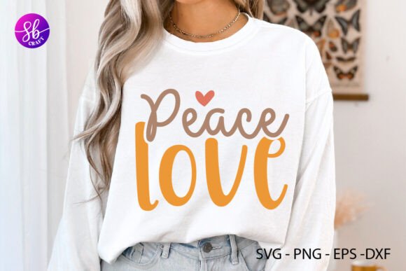Peace Love Daily Affirmations Svg