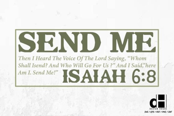 Send Me – Christian SVG PNG