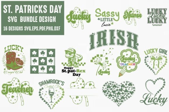St.Patrick’s Day SVG PNG Bundle